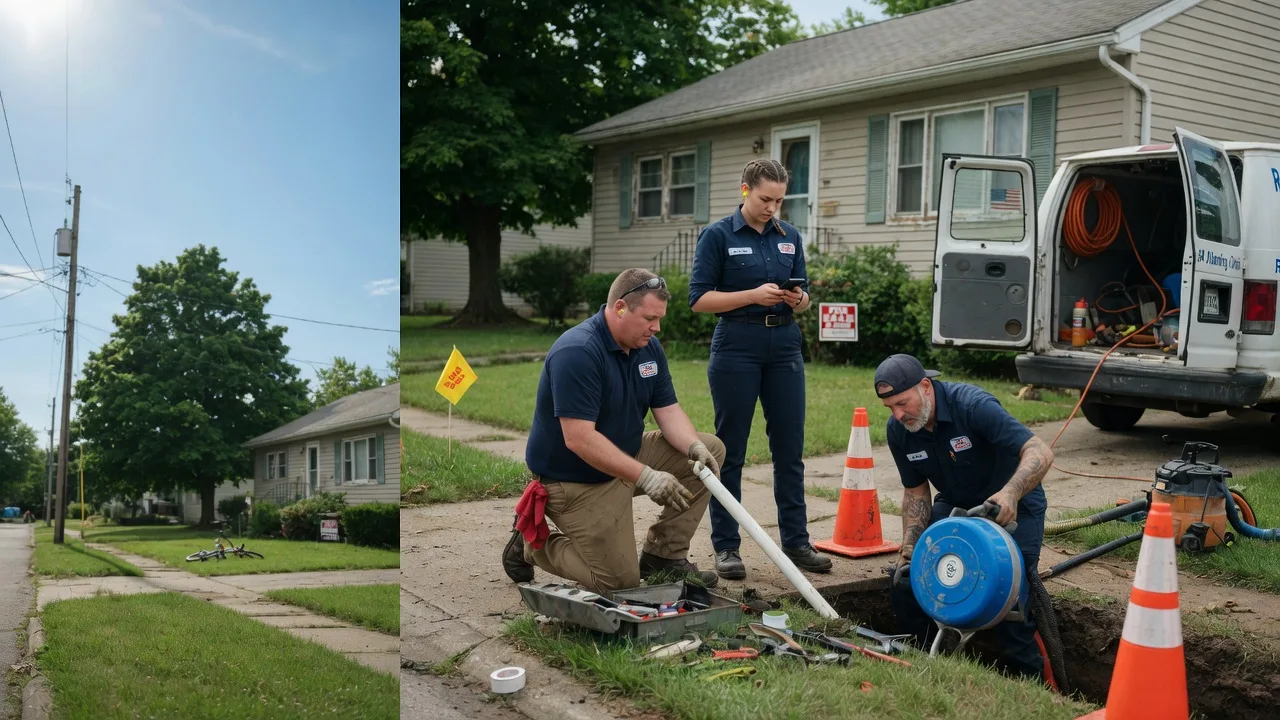 Sewer Line Repair in Frederick, IL near me
